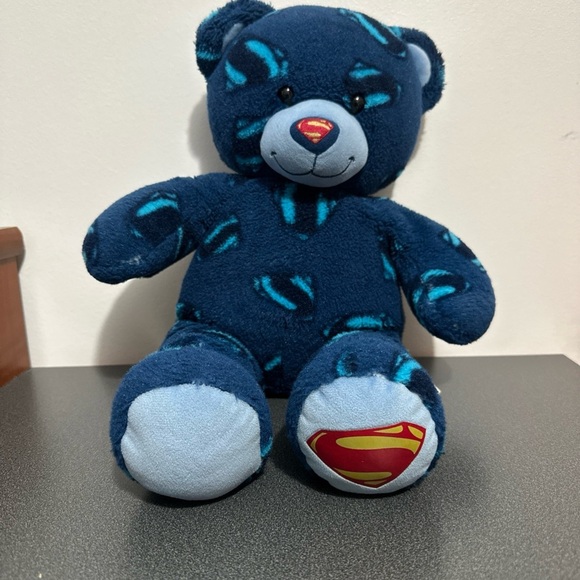 Build-A-Bear Other - Superhero Blue Teddy Bear